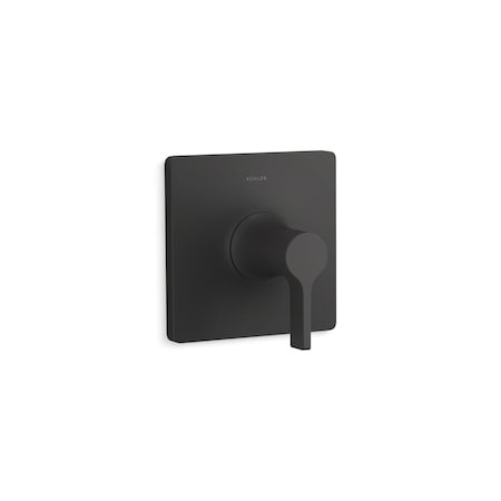 Kohler Venza 1H P/B Vlv Fct Trim Matte Black K-TS28129-4-BL